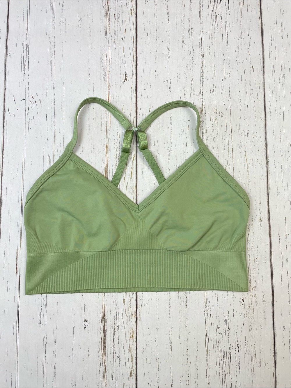 Lululemon Ebb to Street Bra *Light Support,‎ C/D Cup *Vista Green